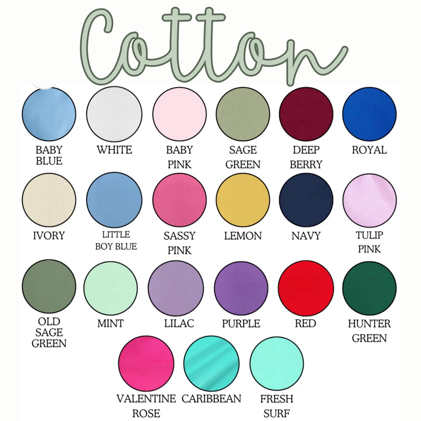 Solid Cotton Wreath Sash