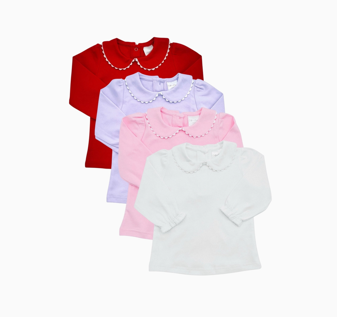 Scalloped Long Sleeve Shirt