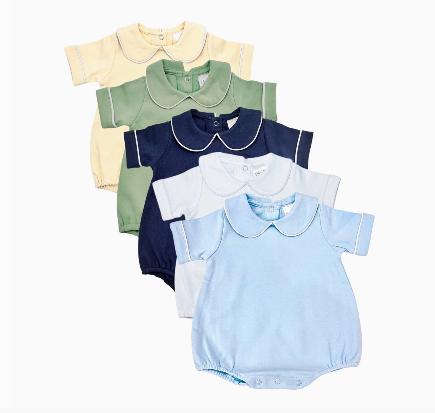Back to School Piped Collar Bubble