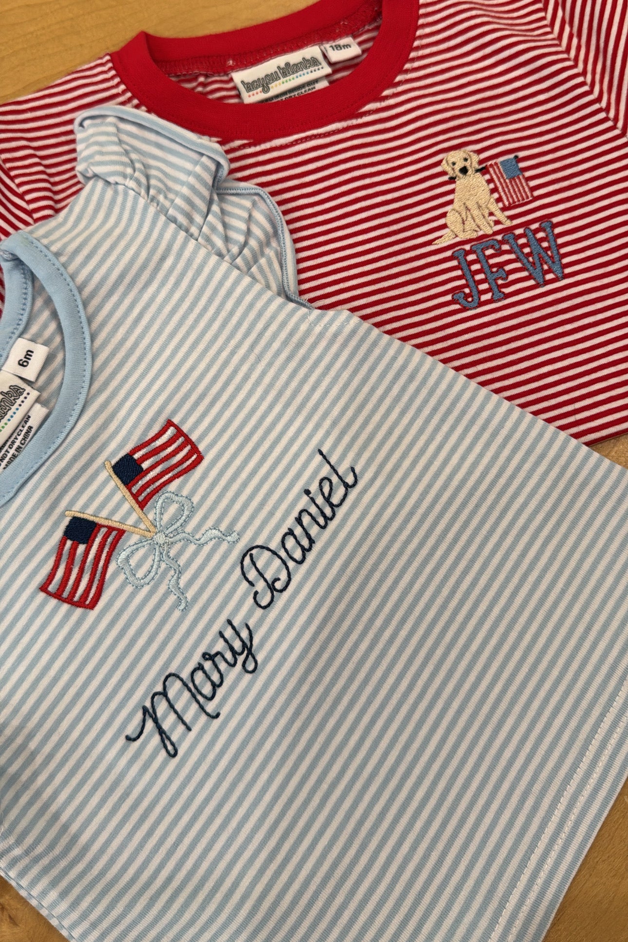 Patriotic Flutter Sleeve Bubble