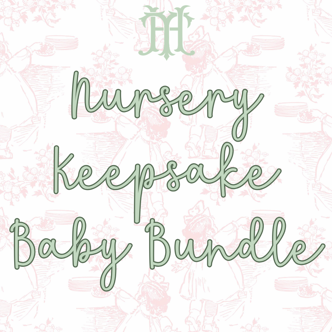 Nursery Keepsake Baby Bundle