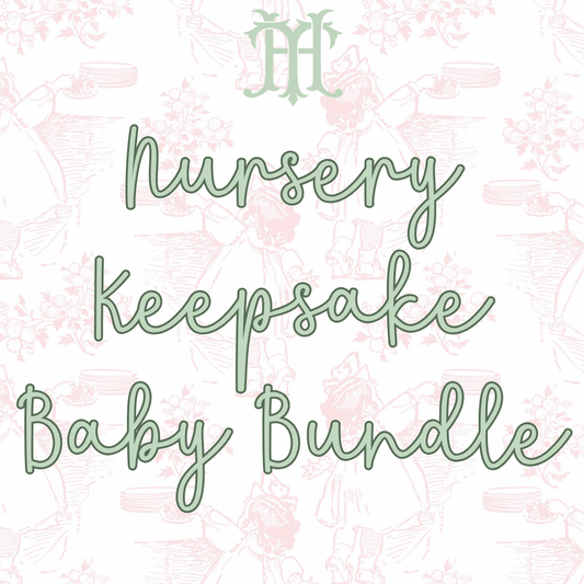 Nursery Keepsake Baby Bundle