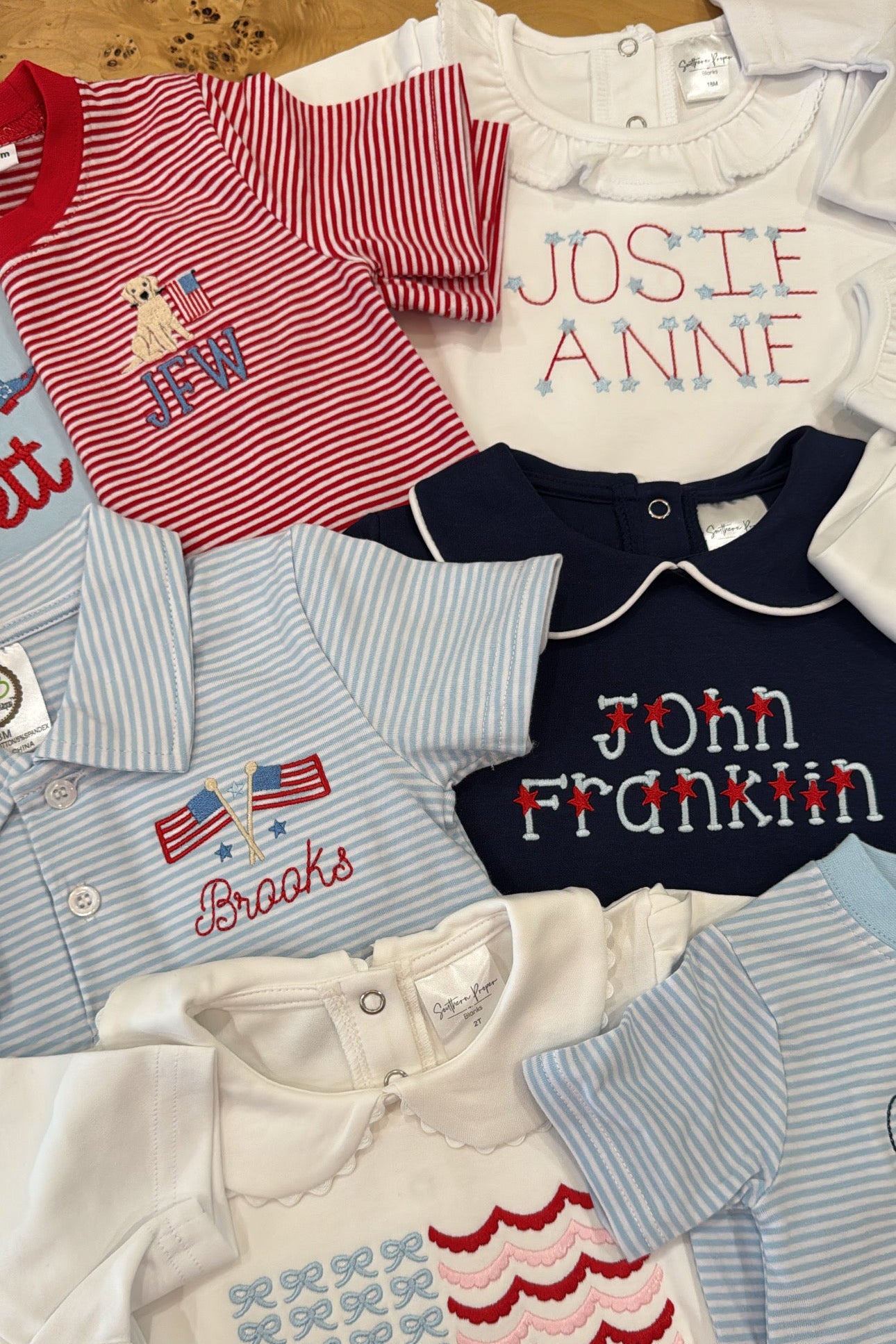 Patriotic Stripe Polo