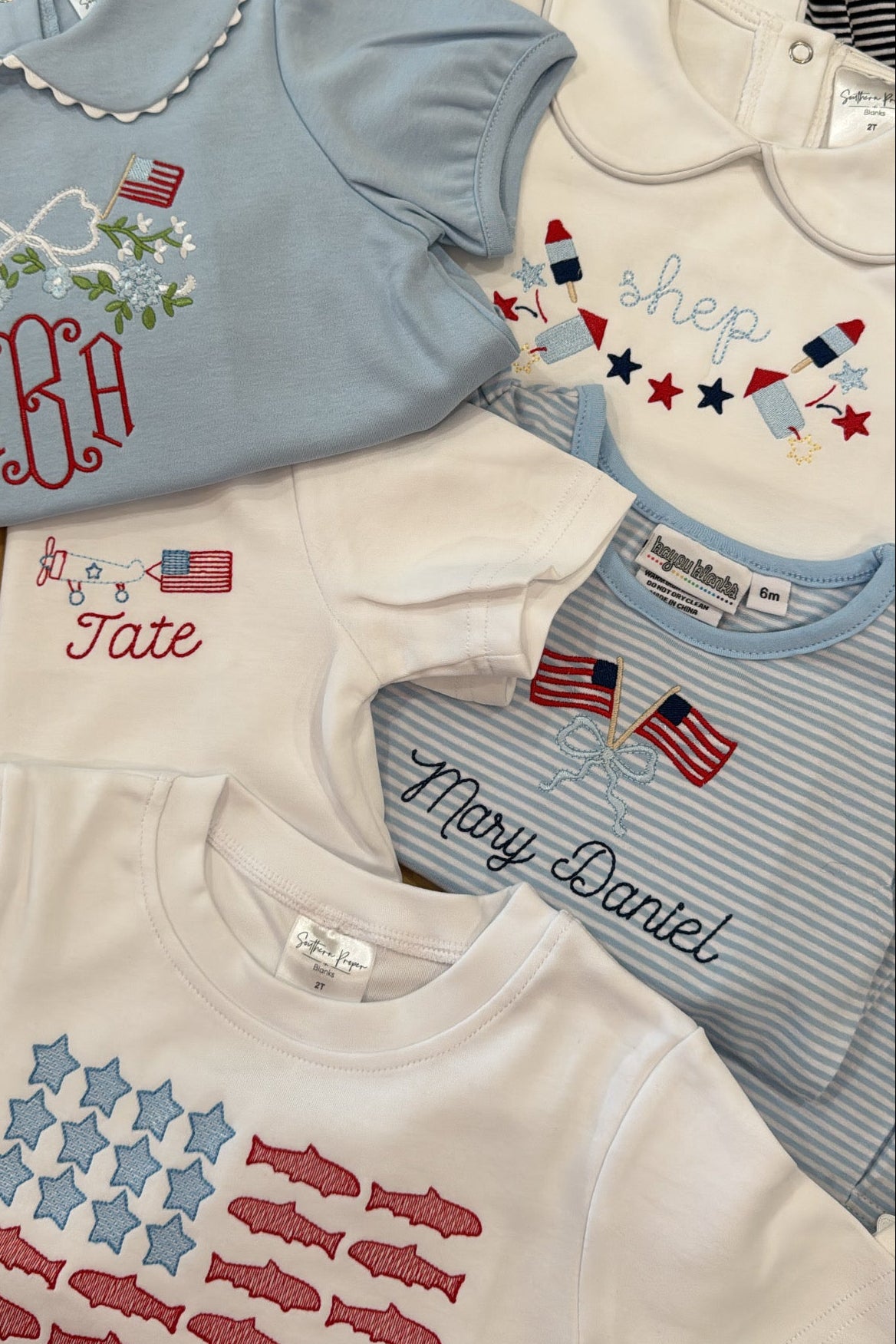 Patriotic Flutter Sleeve Bubble