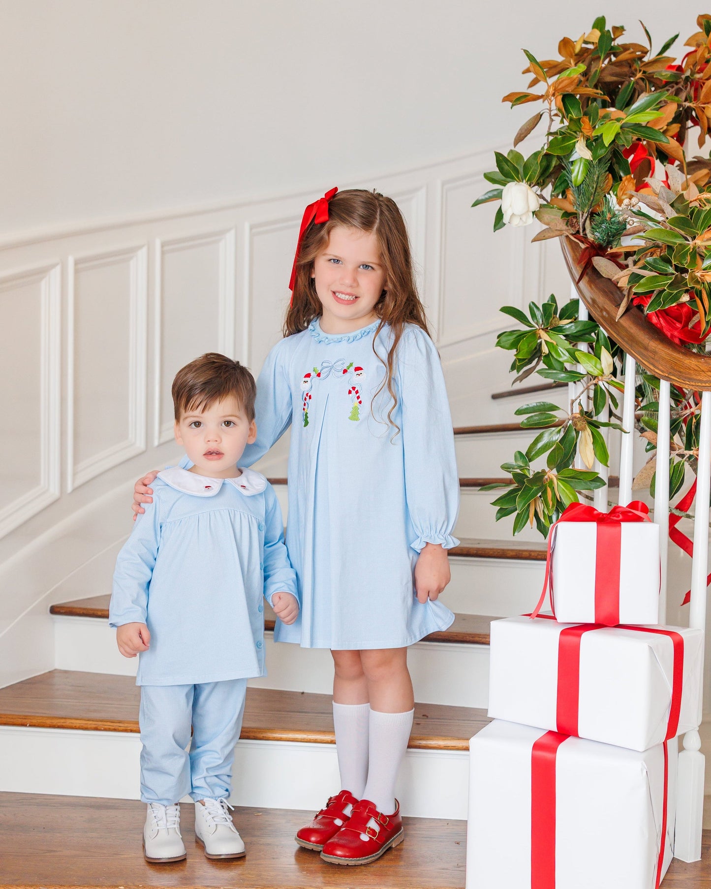 A Classic Christmas Pleat Dress