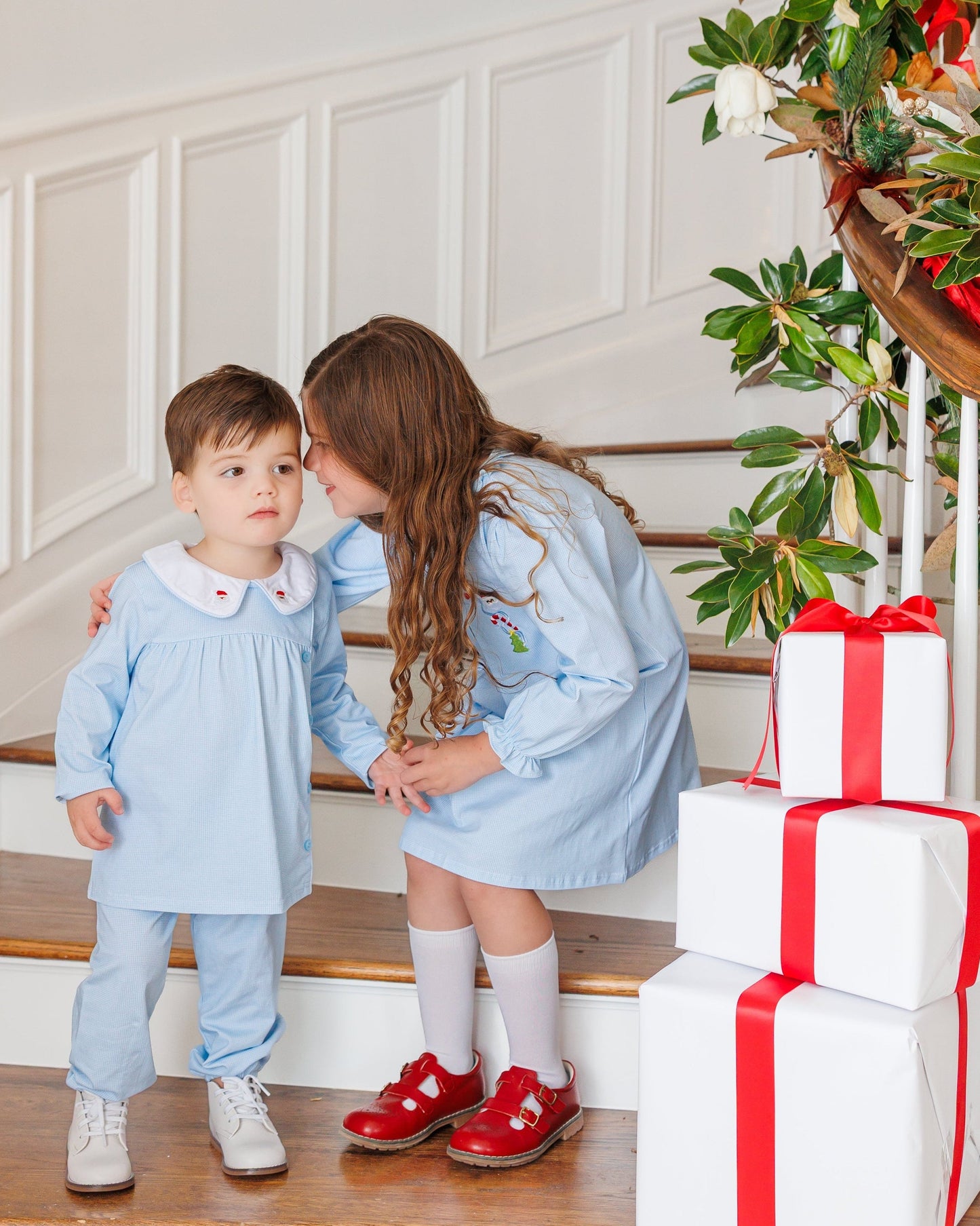 A Classic Christmas Pleat Dress
