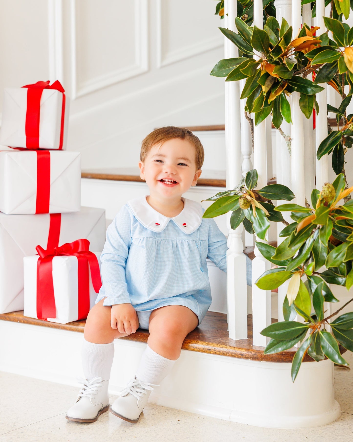 A Classic Christmas Bloomer Pant Set