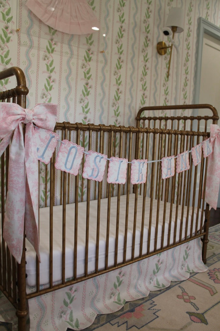 Toile Name Banner