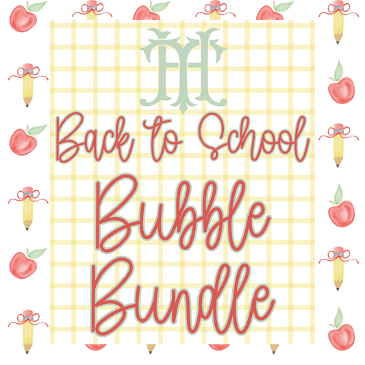 Back to School Bubble Bundle