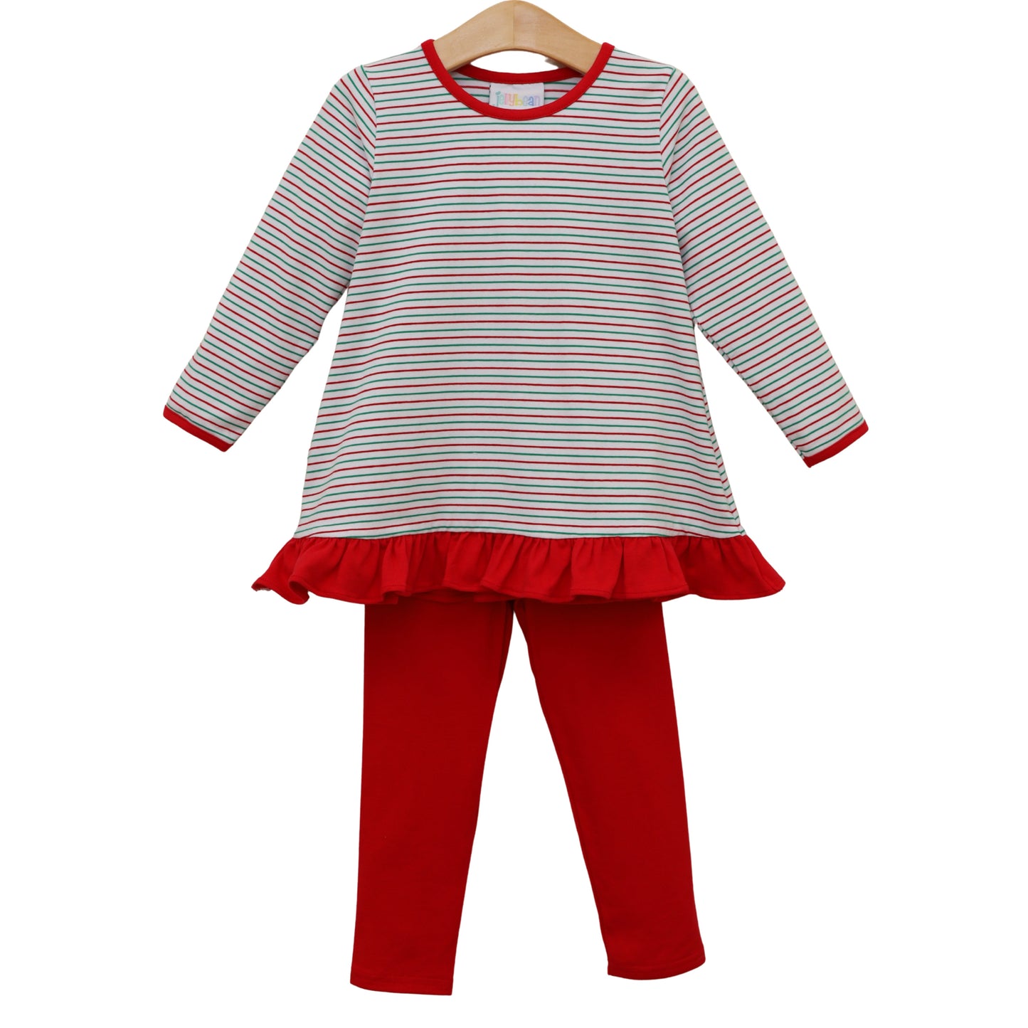 Christmas Candy Stripe Ava Pant Set