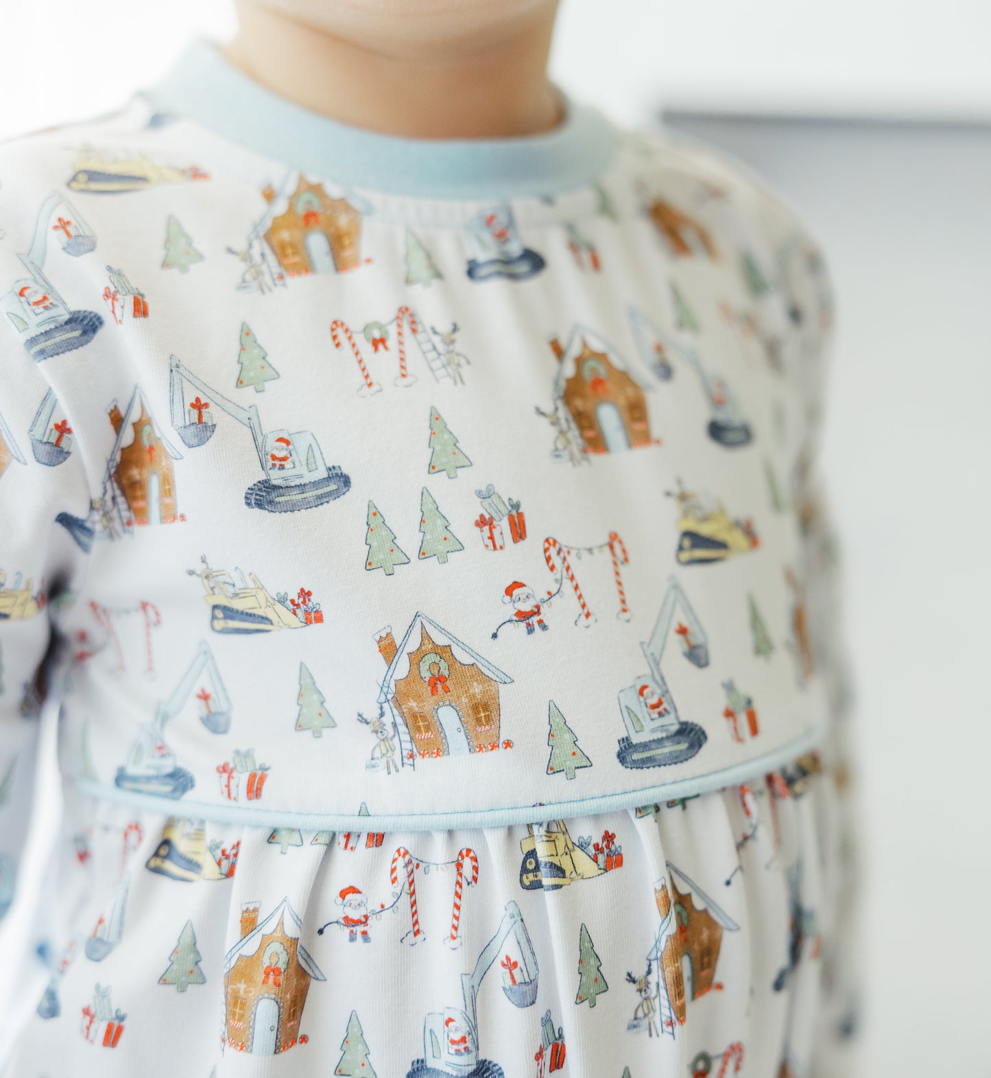 Constructing Christmas Patrick Romper