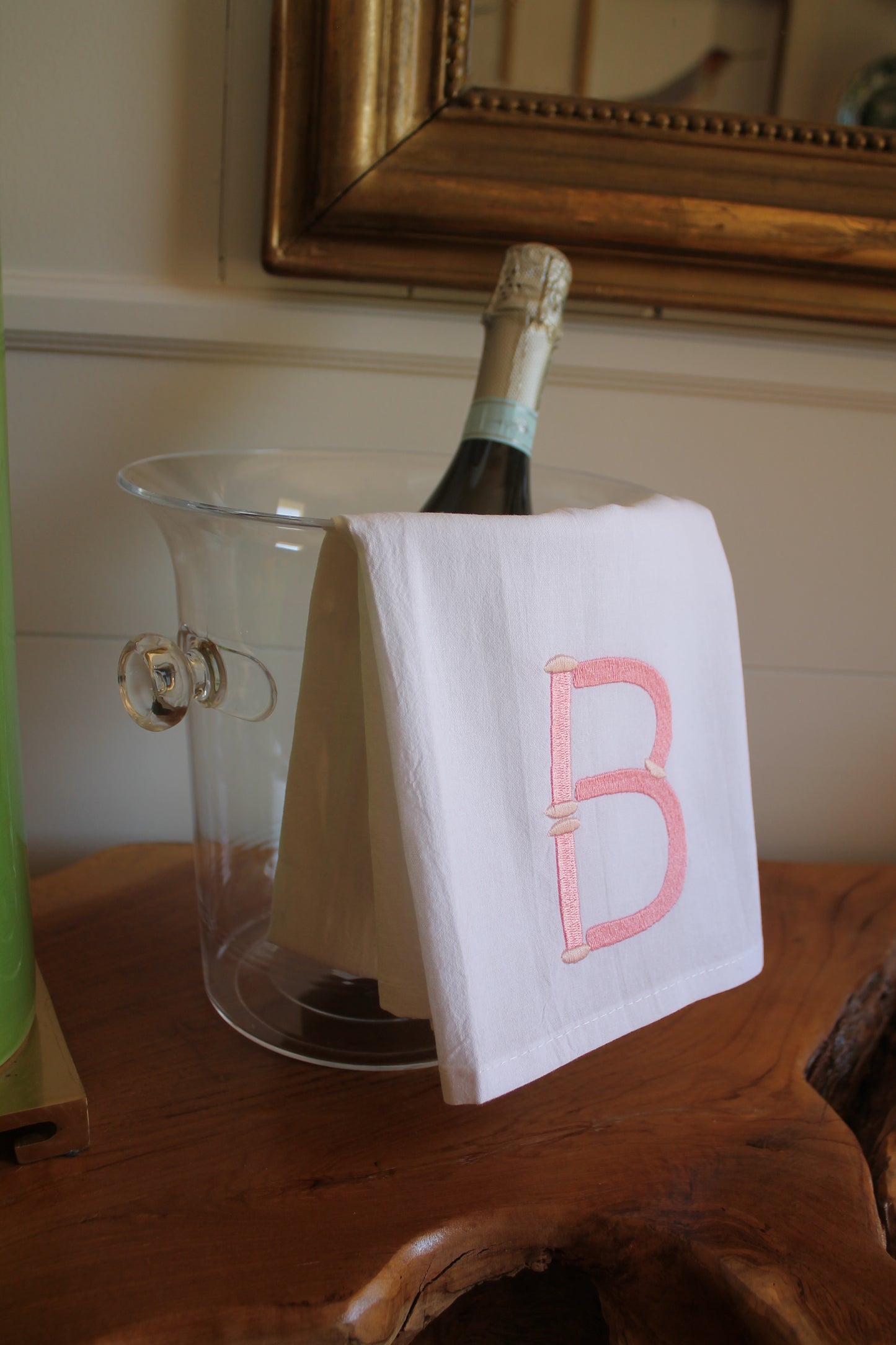 Monogram Tea Towel