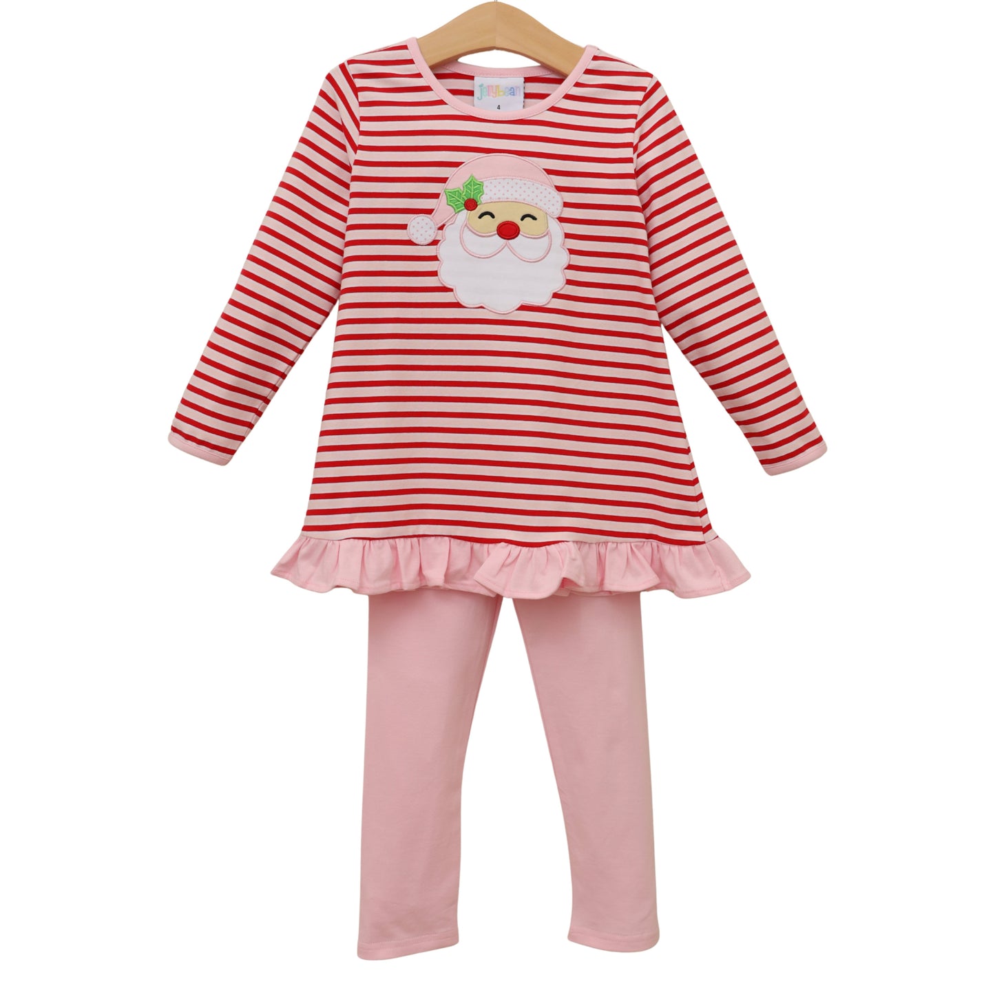 Jolly St. Nick Ruffle Pant Set