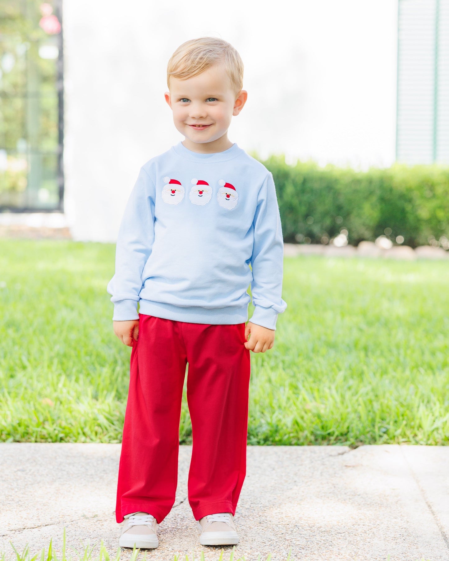 Santa Pullover Blue