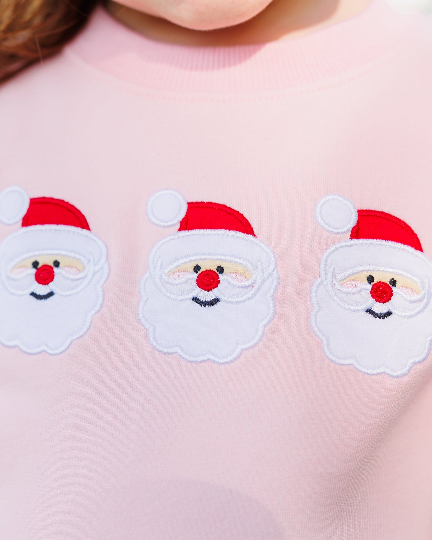 Santa Pullover Pink