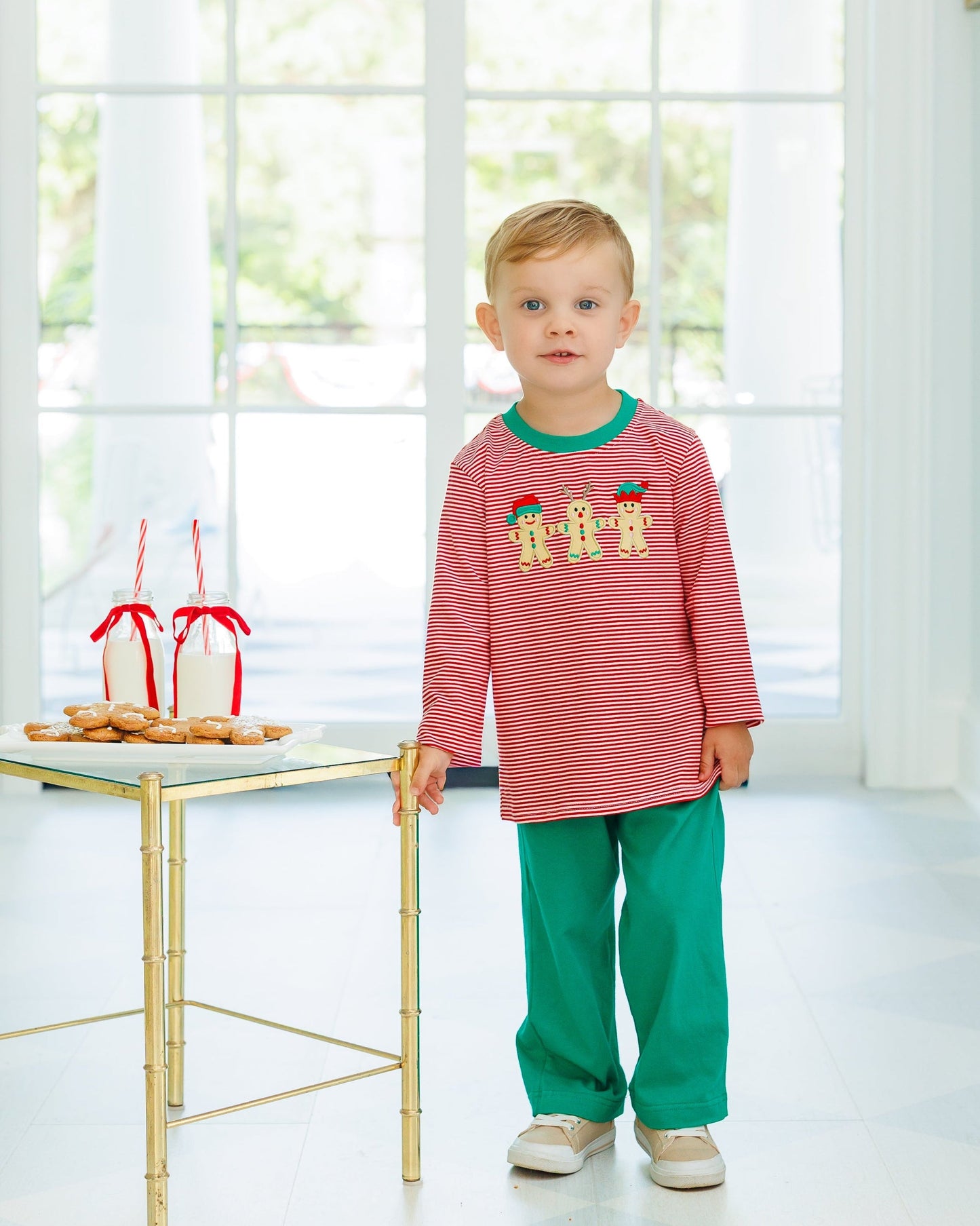 Santa's Sweet Helpers Pant Set
