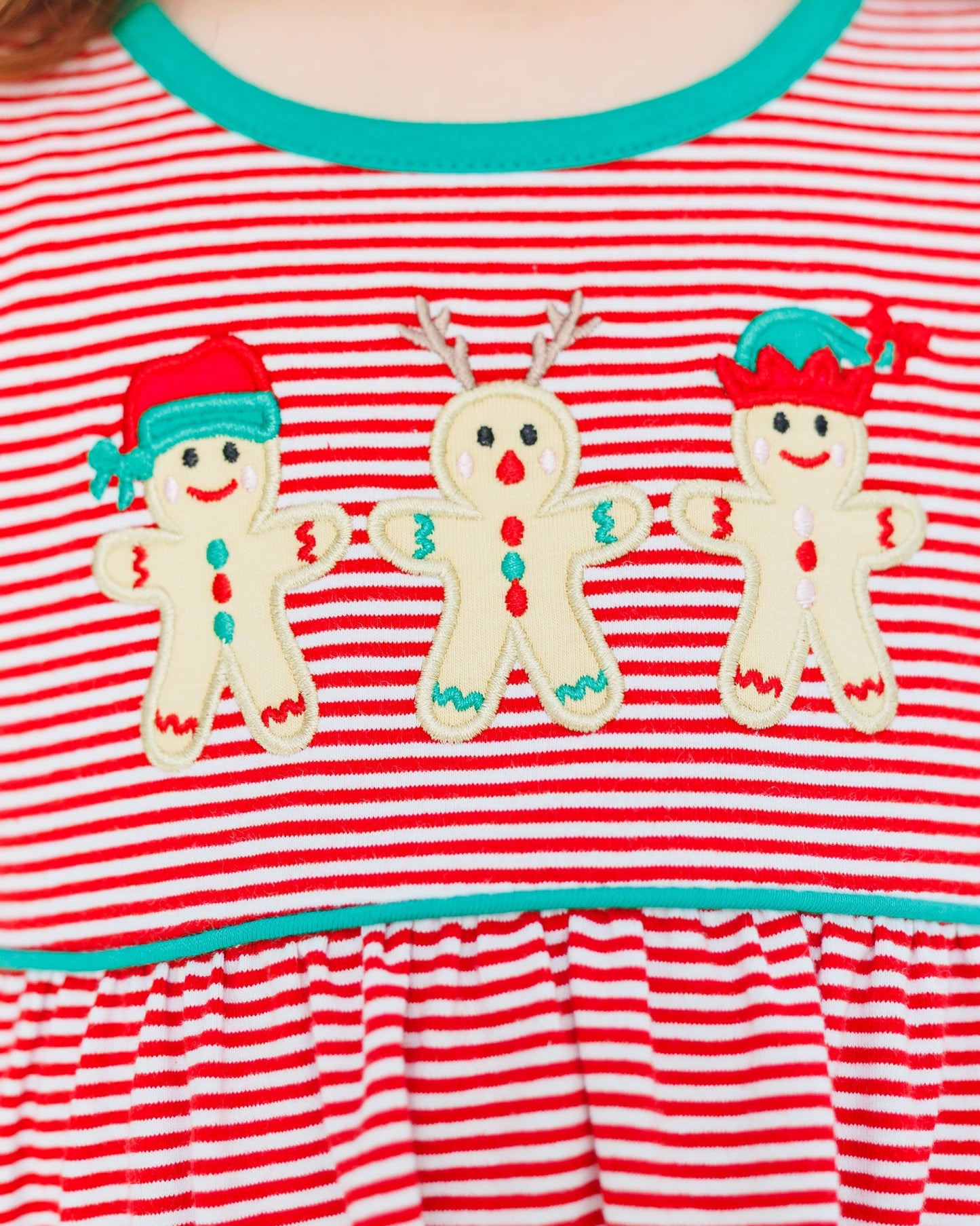 Santa's Sweet Helpers Ruffle Pant Set