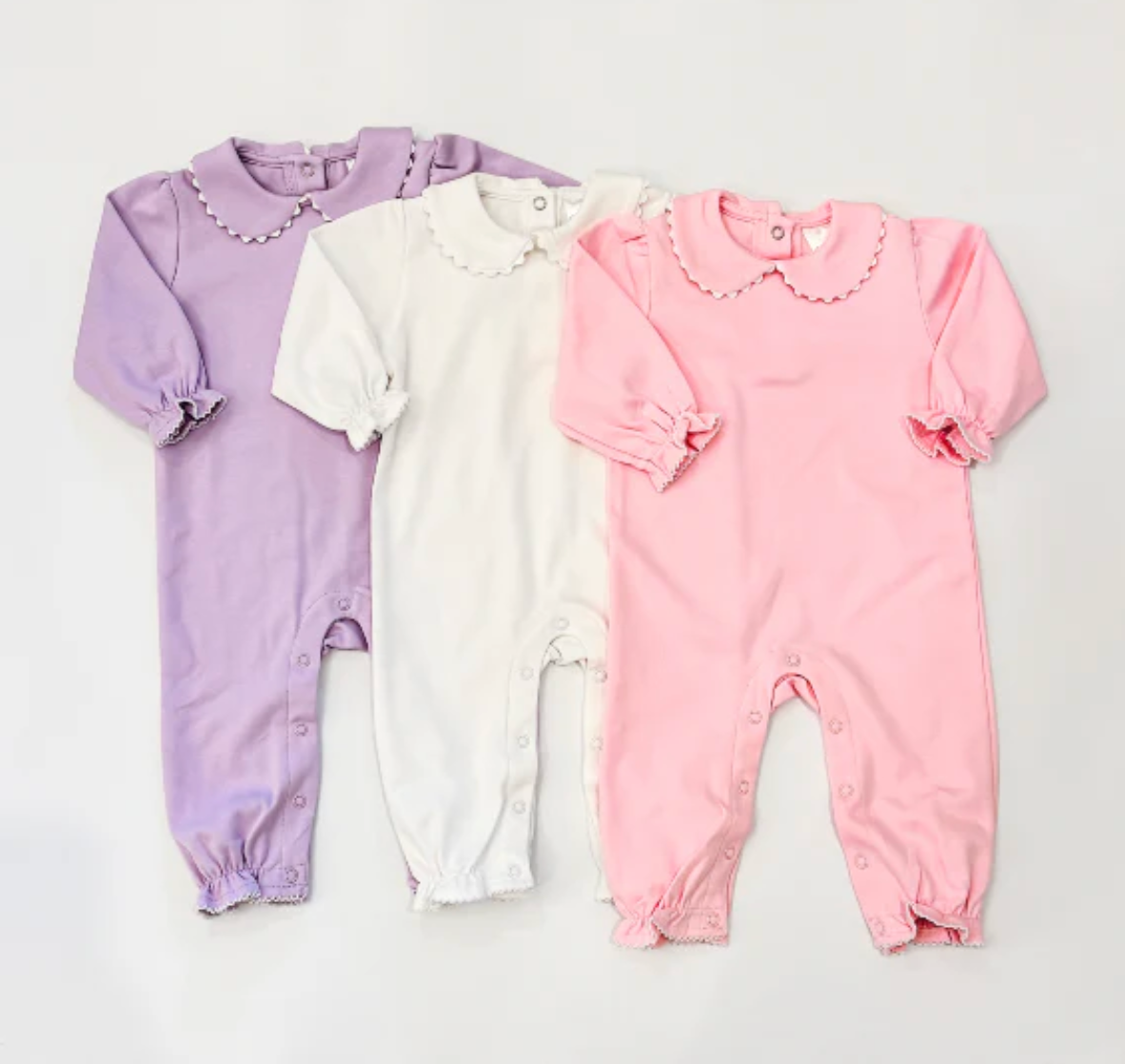Scalloped Collar Longall