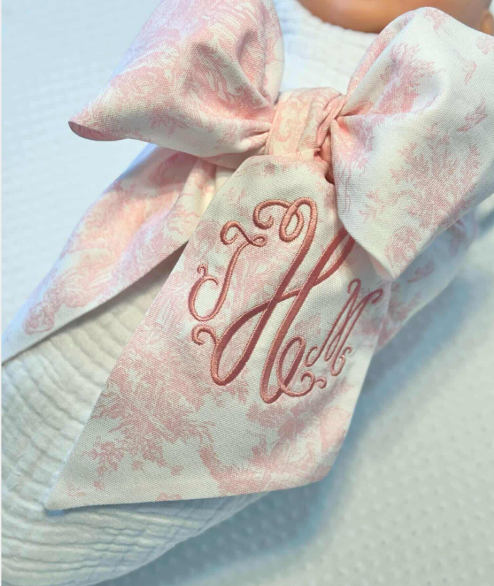 Baby Bow Swaddle Sash