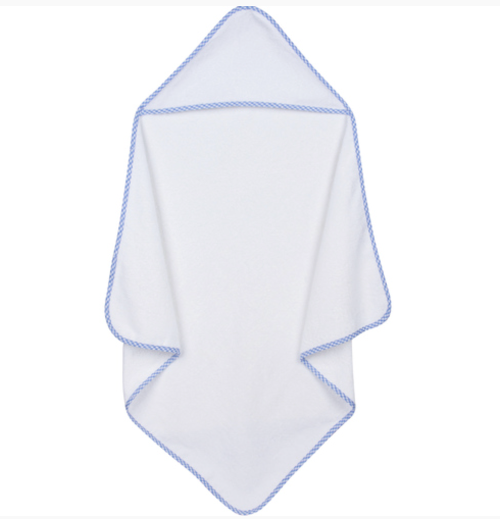 Gingham Hooded Bath Towel