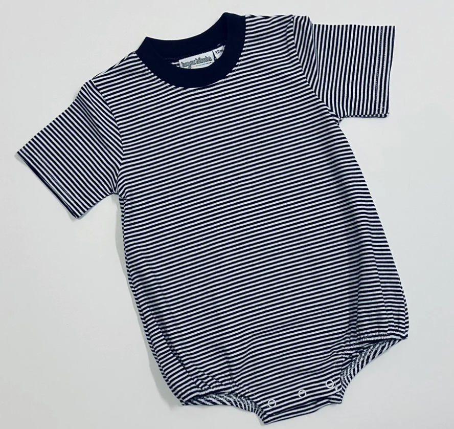 Patriotic Stripe Short Sleeve Bubble