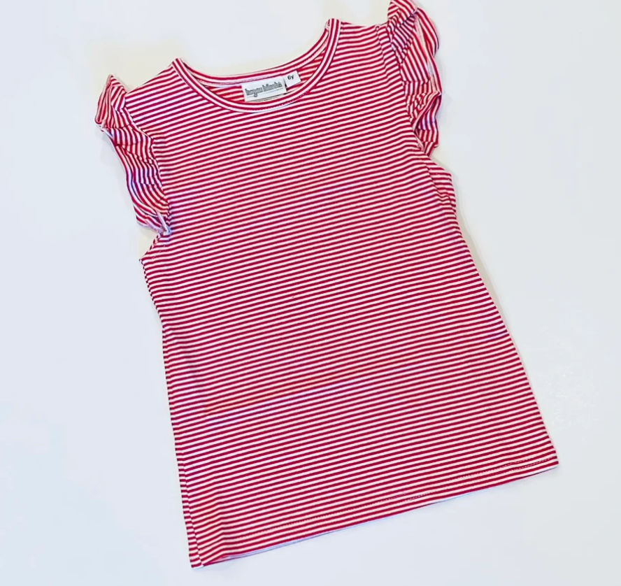 Patriotic Flutter Sleeve T-Shirt