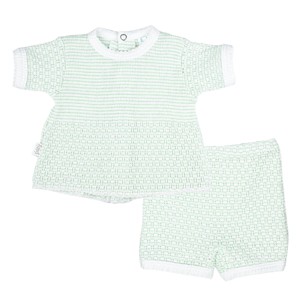 Paty Knit Shorts Set