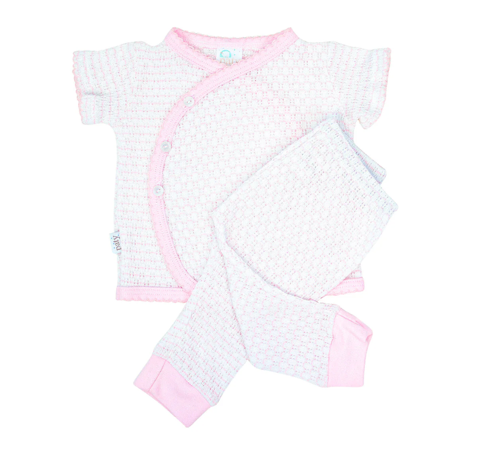 Paty Knit Kimono Set