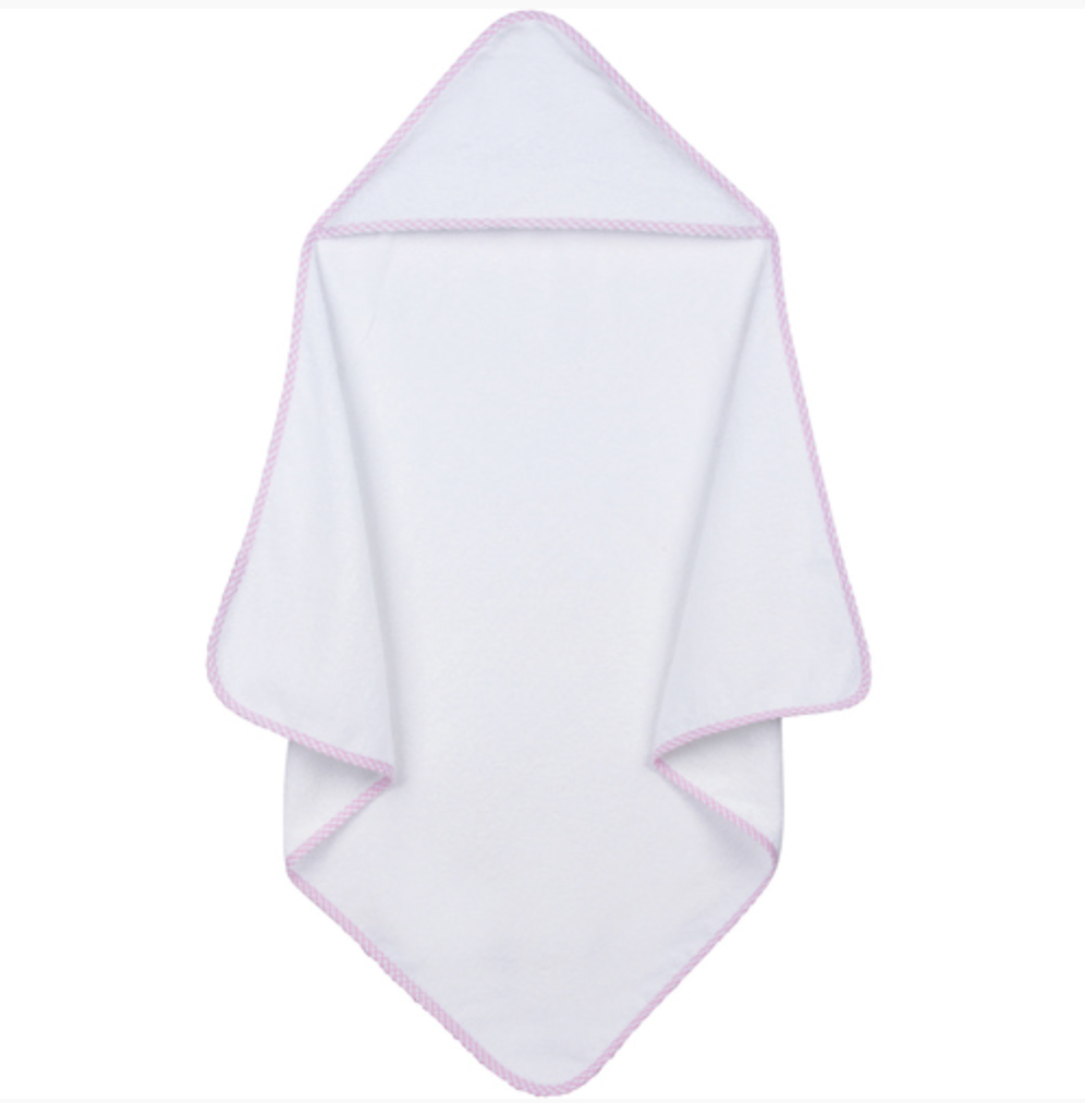 Gingham Hooded Bath Towel
